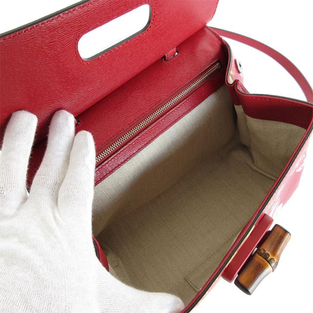 GUCCI グッチ ブルームス バンブー 370831 ハンドバッグ ショルダー