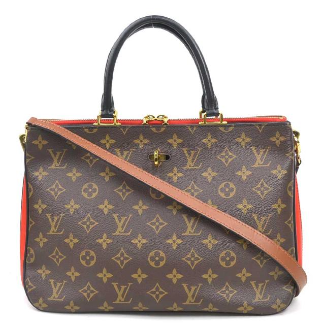 LOUIS VUITTON ルイ ヴィトン ミルフィーユ M44254 ハンドバッグ ショルダーバッグ ルージュ×ノワール 14060 レディース【中古】 90155a