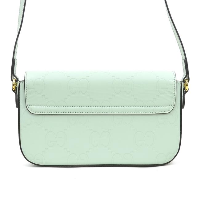 GUCCI グッチ スーパーミニ 772794 ショルダーバッグ ペールグリーン 14065 レディース【中古】 90156a GUCCI グッチ スーパーミニ 772794 ショルダーバッグ ペールグリーン