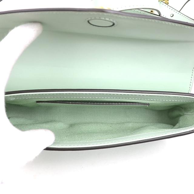 GUCCI グッチ スーパーミニ 772794 ショルダーバッグ ペールグリーン