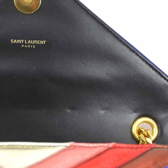 SAINT LAURENT サンローラン 428125 ショルダーバッグ ブラック×マルチ