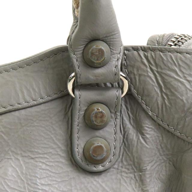 バレンシアガ ミニシティハンドバッググレーBALENCIAGA