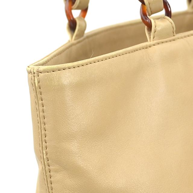 CHANEL シャネル ココマーク ハンドバッグ トートバッグ ベージュ/ブラウン 14059 レディース【中古】 e60631g CHANEL シャネル ココマーク ハンドバッグ トートバッグ ベージュ
