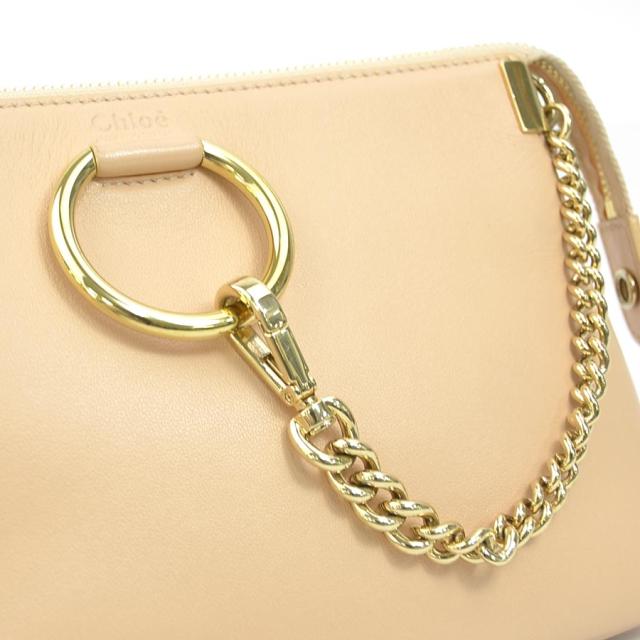 Chloe クロエ FAYE 斜め掛けショルダーバッグ ピンクベージュ 14059