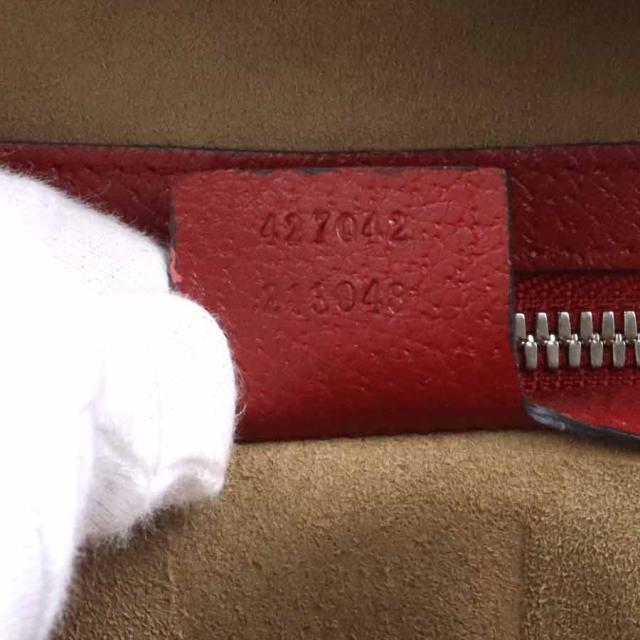 GUCCI グッチ 427042 リュック ベージュ/ブラウン/レッド/マルチカラー