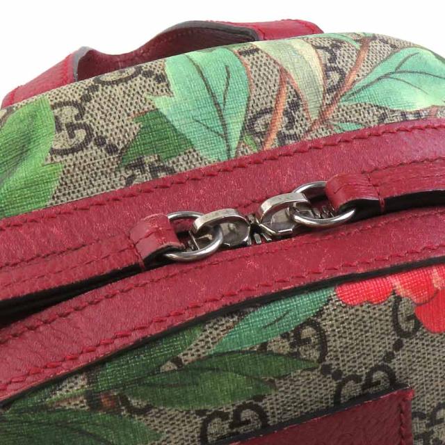 GUCCI グッチ 427042 リュック ベージュ/ブラウン/レッド/マルチカラー 14057 レディース【中古】 e60636a GUCCI グッチ 427042 リュック ベージュ/ブラウン/レッド/マルチカラー