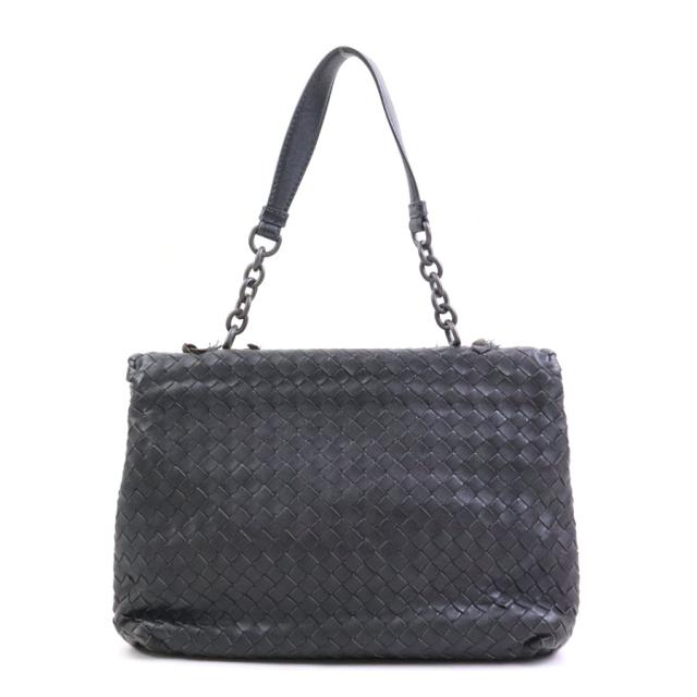 BOTTEGAVENETA ボッテガヴェネタ イントレチャート ハンドバッグ ブラック 14054 レディース【中古】 r10672k BOTTEGAVENETA ボッテガヴェネタ イントレチャート ハンドバッグ