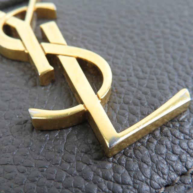 SAINT LAURENT サンローラン ラウンドファスナー長財布 カーキブラウン