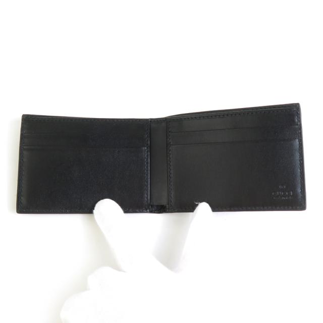 GUCCI グッチ 625559 札入れ ブラック 14054 メンズ【中古】 r10684a