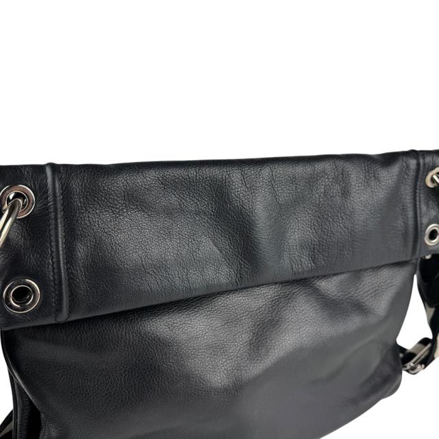 BALLY バリー ショルダーバッグ ブラック/オフホワイト 14054 ユニ