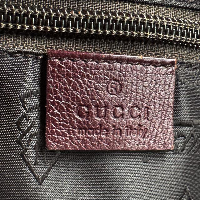 GUCCI グッチ 189684 ショルダーバッグ ブラウン 14057 メンズ【中古