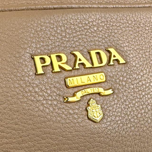 PRADA プラダ ショルダーバッグ ベージュ 14059 レディース【中古】 z6139
