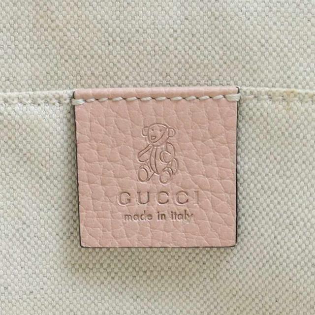 GUCCI グッチ チルドレンズ 355640 ハンドバッグ ピンクベージュ 14061