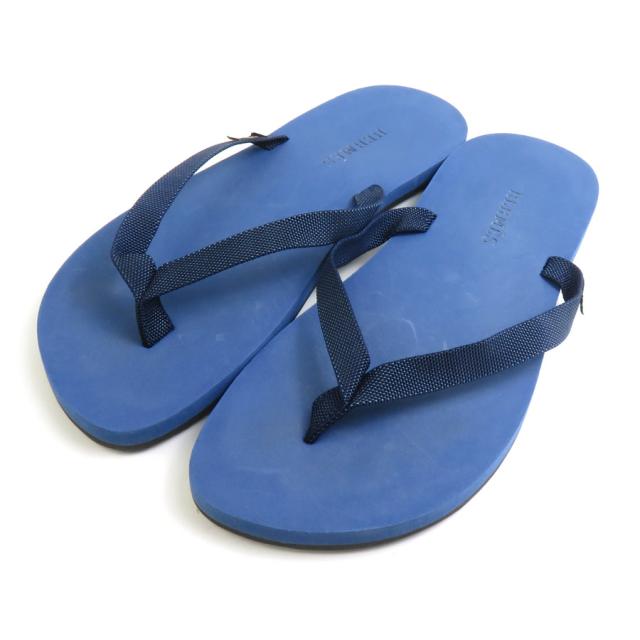 HERMES エルメス ビーチサンダル ネイビーブルー 14066 メンズ【中古】 e60698i