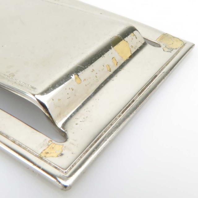 LOUIS VUITTON ルイ ヴィトン パンス ア ビエ ポルトアドレス M64691 マネークリップ シルバー 14069 ユニセックス【中古】 h31375 LOUIS VUITTON ルイ ヴィトン パンス ア ビエ ポルトアドレス M64691