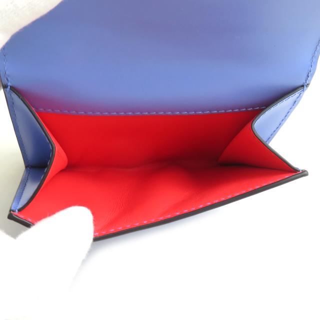 BVLGARI ブルガリ セルペンティ 二つ折り財布 パープル 14064