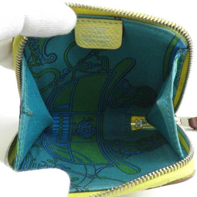 HERMES エルメス アザップコンパクト シルクイン コインケース