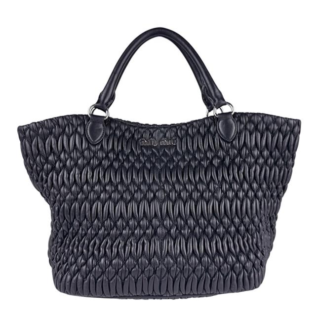 MIUMIU ミュウミュウ ナッパクリスタル 3way マテラッセ バッグ ミュウ