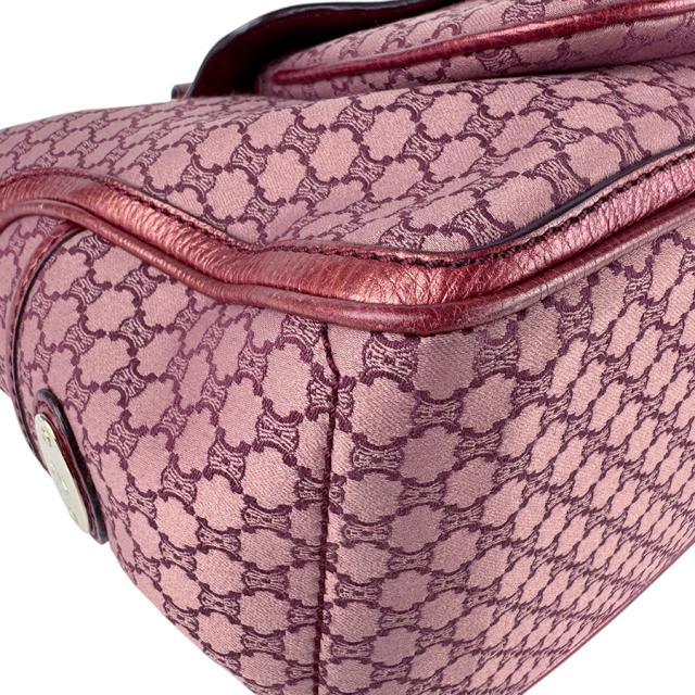 CELINE セリーヌ ブギーバッグ ハンドバッグ パープル ピンク 14061