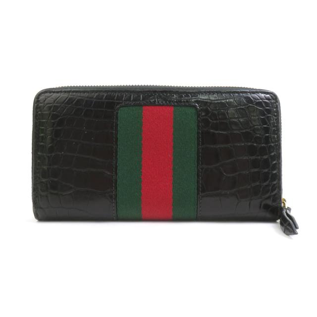 GUCCI グッチ 476083 ラウンドファスナー長財布 ブラック 14054 メンズ【中古】 h31392a GUCCI グッチ 476083 ラウンドファスナー長財布 ブラック 14054 メンズ