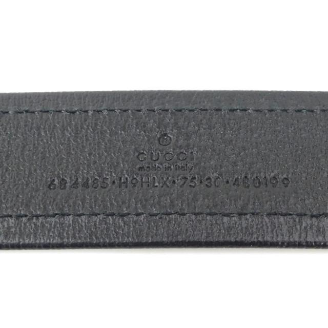 GUCCI グッチ 684485 ベルト ブラック 14054 ユニセックス【中古】 56279k