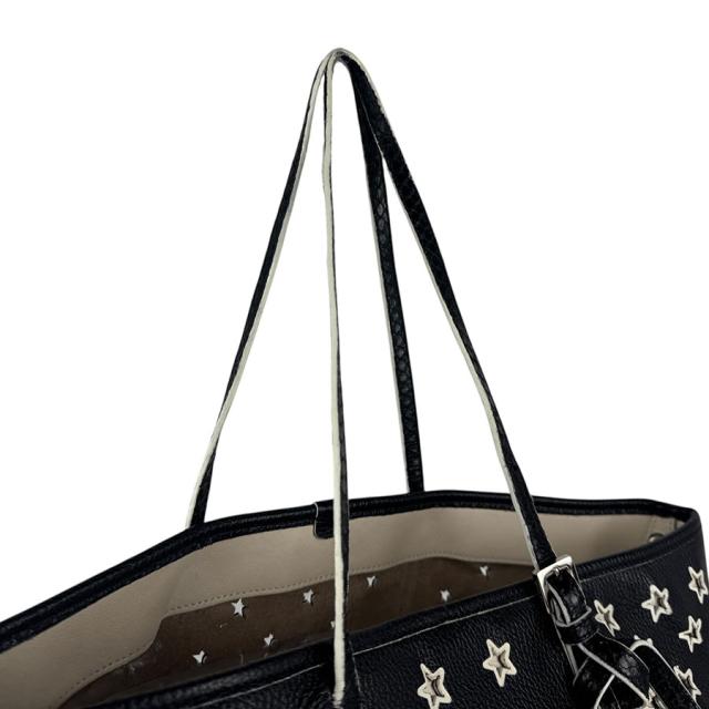 JIMMY CHOO ジミーチュウ ショルダーバッグ トートバッグ ブラック