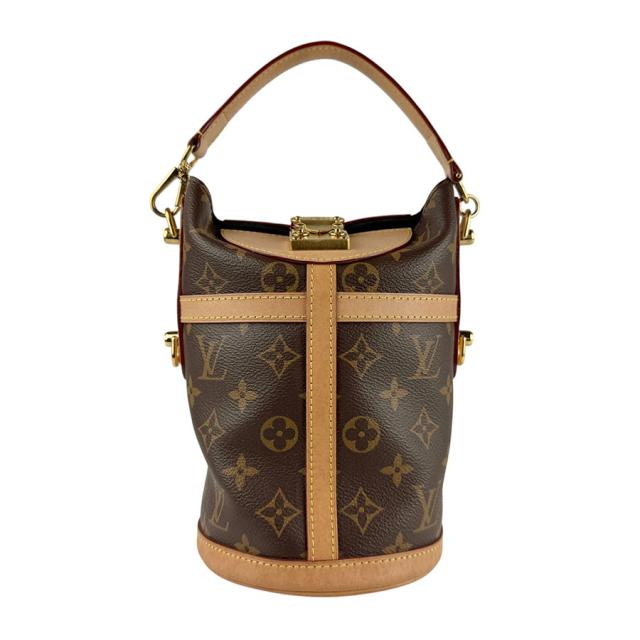 LOUIS VUITTON ルイ ヴィトン ダッフルバッグ M43587 ショルダーバッグ ハンドバッグ ブラウン 14057 レディース【中古】 z6312