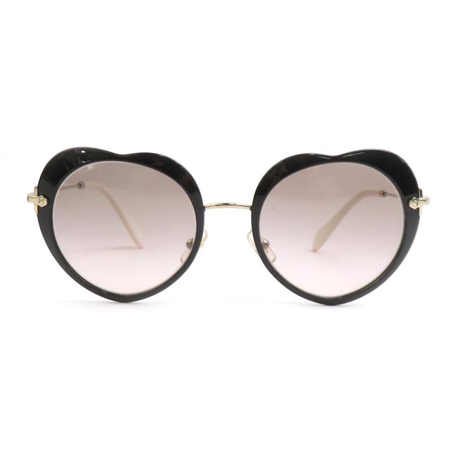 MIUMIU ミュウミュウ サングラス ブラック 14054 レディース【中古】 h31416g MIUMIU ミュウミュウ サングラス ブラック 14054 レディース【中古