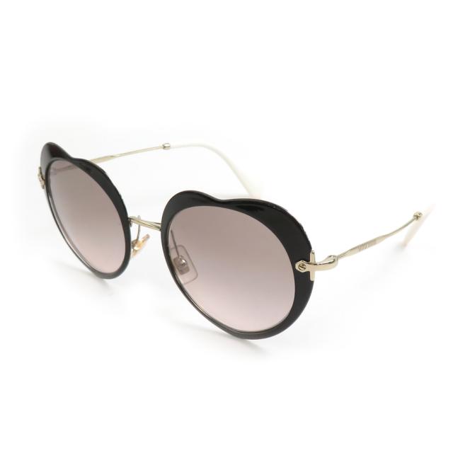 MIUMIU ミュウミュウ サングラス ブラック 14054 レディース【中古】 h31416g