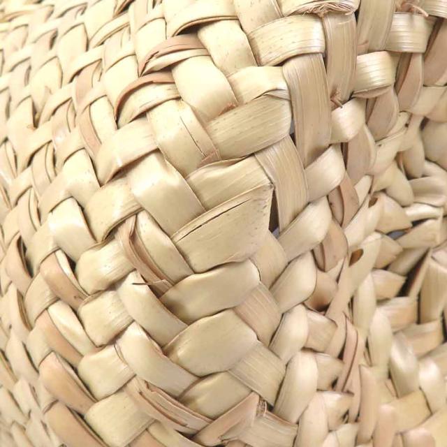 MIUMIU ミュウミュウ 5BG209 ハンドバッグ カゴバッグ ナチュラル