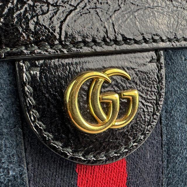 GUCCI グッチ オフィディア 503877 ショルダーバッグ ネイビー