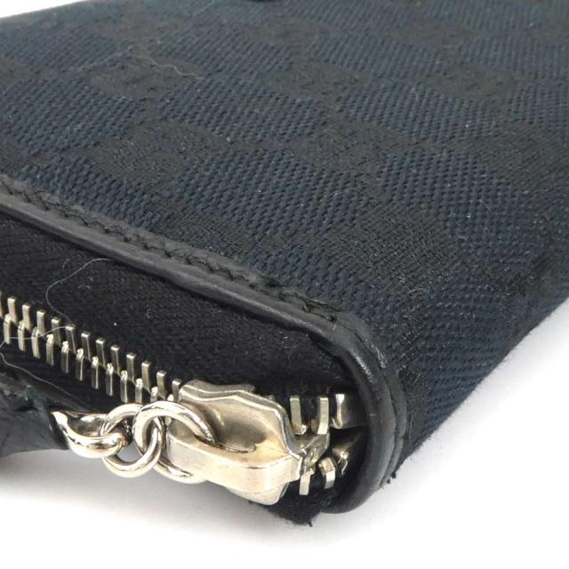 GUCCI グッチ 224246 ラウンドファスナー長財布 ブラック 14054 ユニ