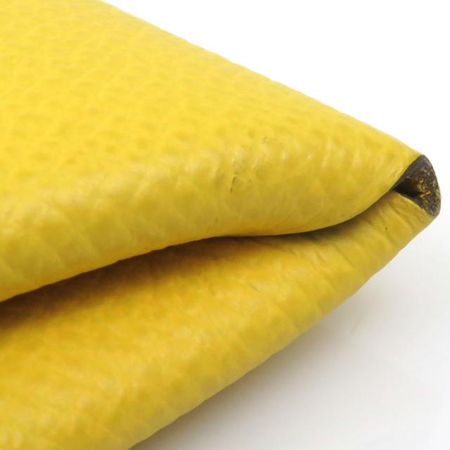 HERMES エルメス バスティア ケース イエロー 14063 ユニセックス【中古】 e60758g HERMES エルメス バスティア コインケース イエロー 14063 ユニ