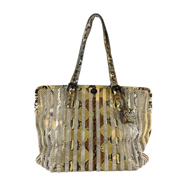 BOTTEGA VENETA イエロートートバッグ JPGOODBUY）BOTTEGA VENETA