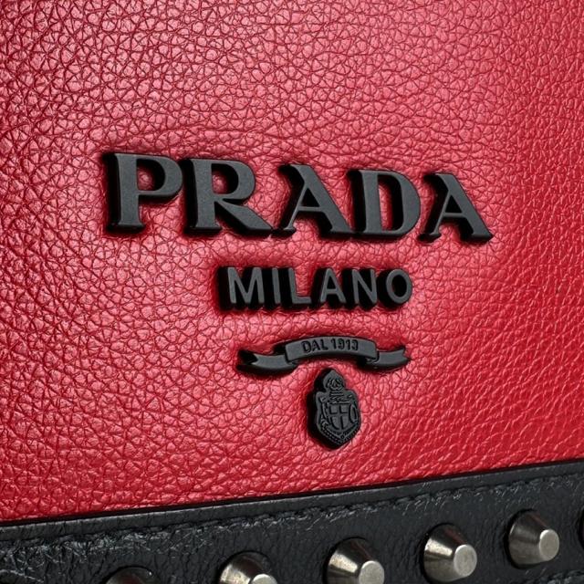 PRADA プラダ ショルダーバッグ レッド/ブラック 14060 レディース【中古】 z6434 PRADA プラダ ショルダーバッグ レッド/ブラック 14060 レディース