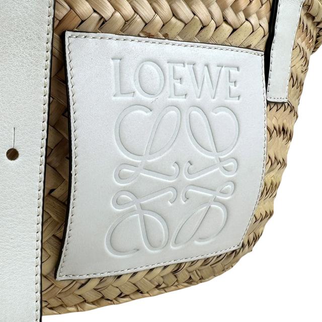LOEWE ロエベ かごバッグ　スモール　白 LOEWE ロエベ カゴバッグ 白 ホワイト スモール バスケットバッグ