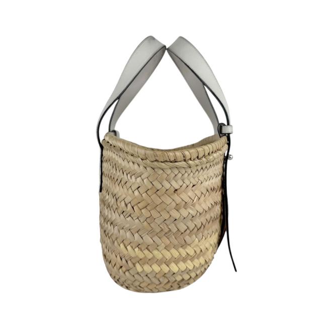 LOEWE かごバッグ ナチュラル/ホワイト LOEWE ロエベ カゴバッグ A223S93X28 A223S93X04 327.02.S93