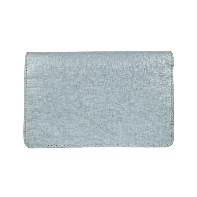 FENDI フェンディ 8M0346-88E チェーンウォレット ライトグレー系