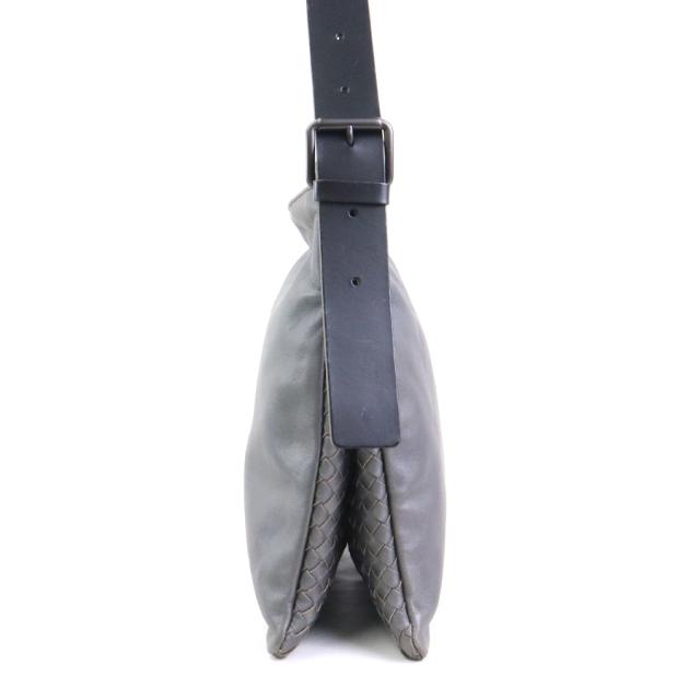 BOTTEGAVENETA ボッテガヴェネタ ショルダーバッグ グレー×ブラック