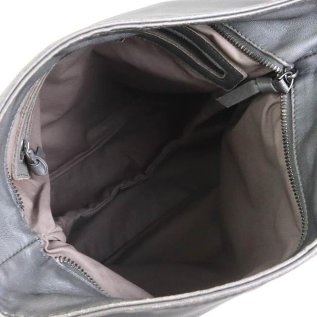 BOTTEGAVENETA ボッテガヴェネタ ショルダーバッグ グレー×ブラック