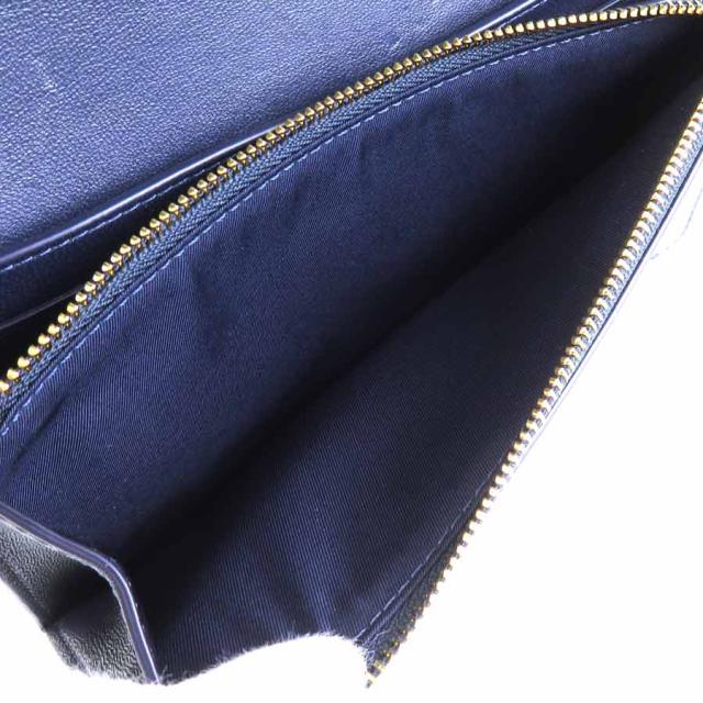 Tory Burch トリーバーチ チェーンウォレット ネイビー 14066