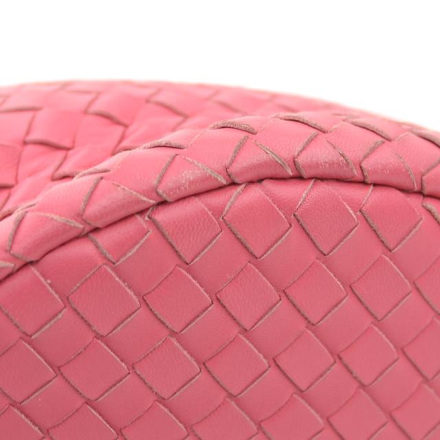 【美品】ボッテガヴェネタ イントレチャート ハンドバッグ　ピンク BOTTEGAVENETA ボッテガヴェネタ イントレチャート ハンドバッグ