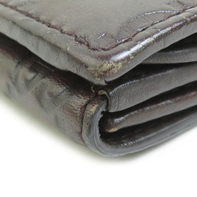 GUCCI グッチ グッチシマ 203550 二つ折り長財布 ダークブラウン 14057