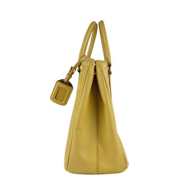 PRADA プラダ ハンドバッグ イエロー 14063 レディース【中古】 z6543