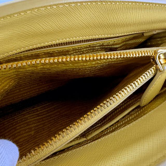 PRADA プラダ ハンドバッグ イエロー 14063 レディース【中古】 z6543