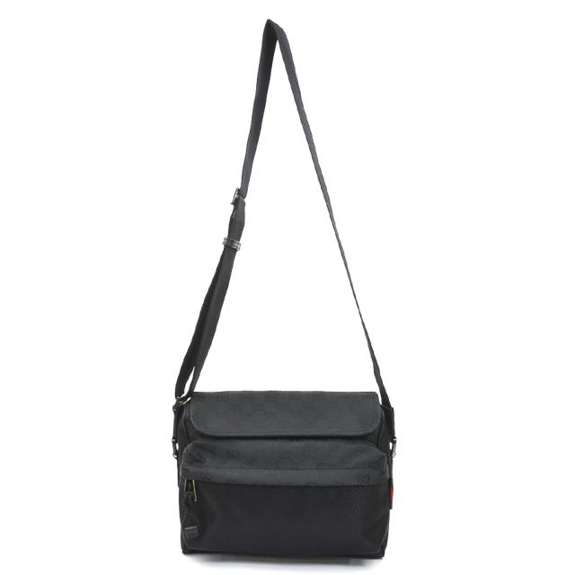 GUCCI グッチ 816820 ショルダーバッグ ブラック 14054 メンズ【中古