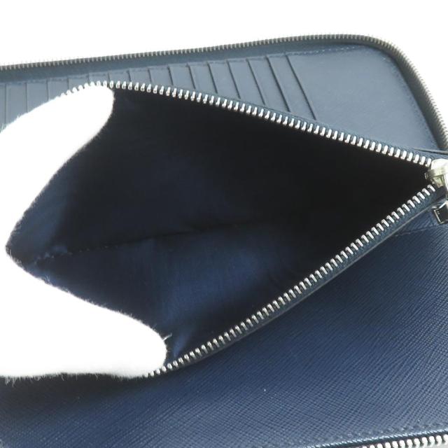 PRADA プラダ 2ML220 オーガナイザー ネイビー 14066 メンズ【中古】 56302a PRADA プラダ 2ML220 オーガナイザー ネイビー 14066 メンズ【中古