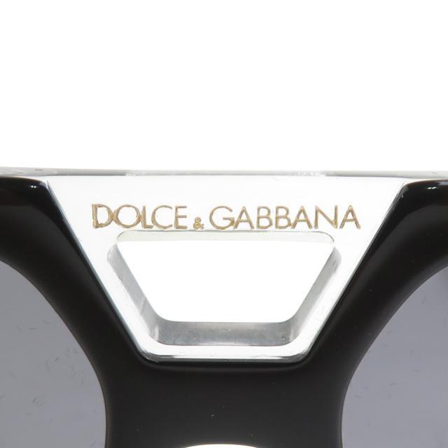 DOLCE&GABBANA ドルチェアンドガッバーナ サングラス ブラック×クリア