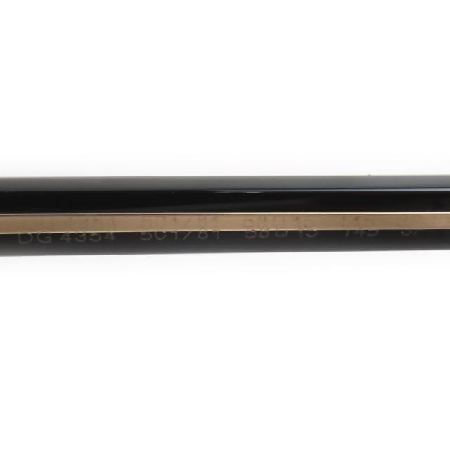 DOLCE&GABBANA ドルチェアンドガッバーナ サングラス ブラック×クリア