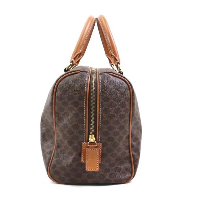 CELINE セリーヌ マカダム ハンドバッグ ブラウン 14057 レディース